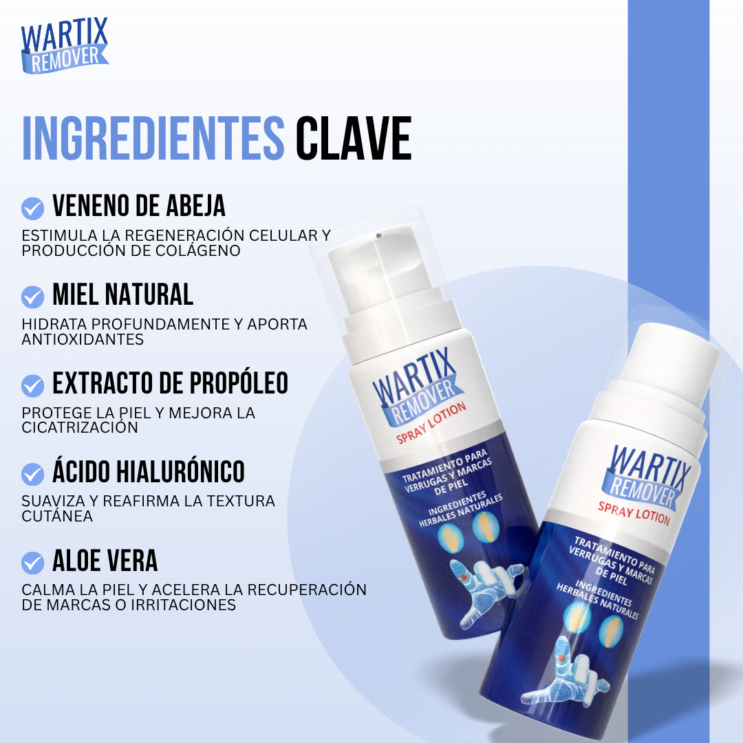 WARTIX REMOVER™ - Elimina verrugas y lunares con suavidad y rapidez