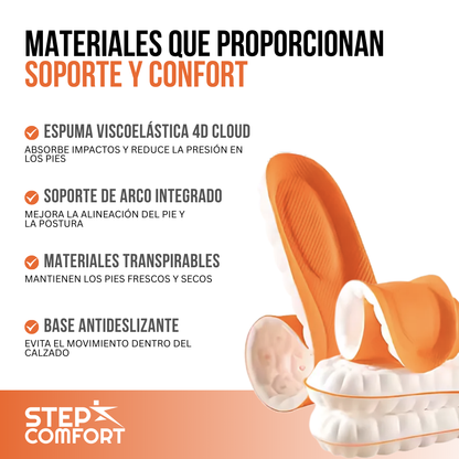 StepComfort™ - Camina sin dolor, siente la nube en cada paso