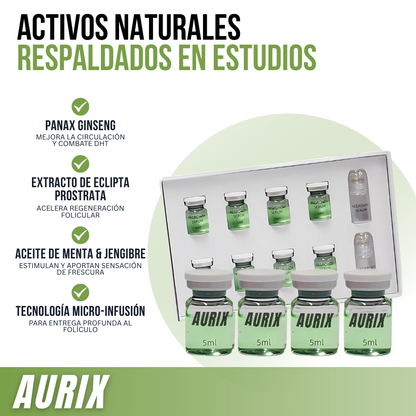 AURIX™ - Revitaliza, fortalece y aumenta tu cabello, día tras día