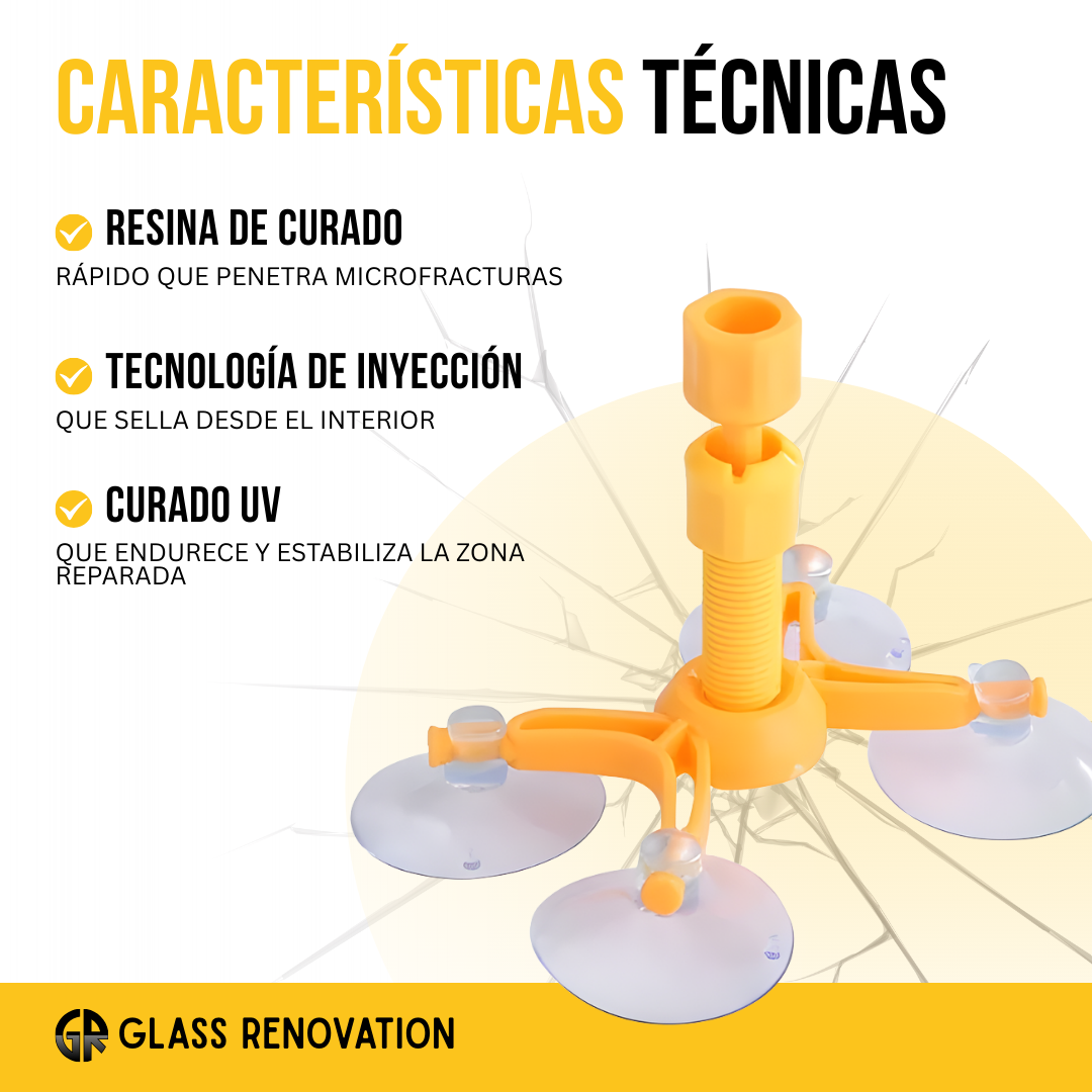 Glass Renovation™ - Repara el daño de tus vidrios, no tu bolsillo