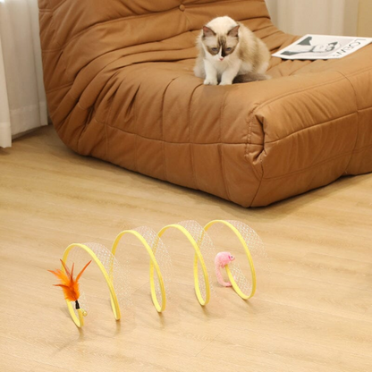 Túnel plegable para gatos