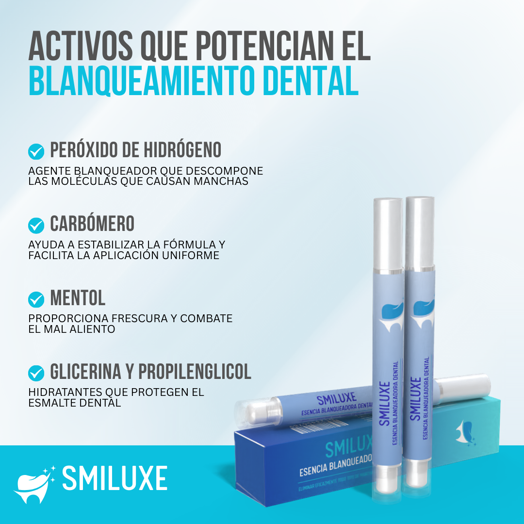 Smiluxe™ - Blanquea, protege y deslumbra con cada sonrisa