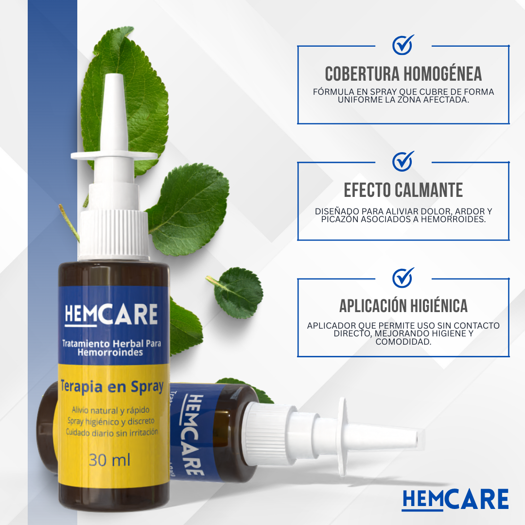 Hem Care™ - alivio natural, justo donde lo necesitas.