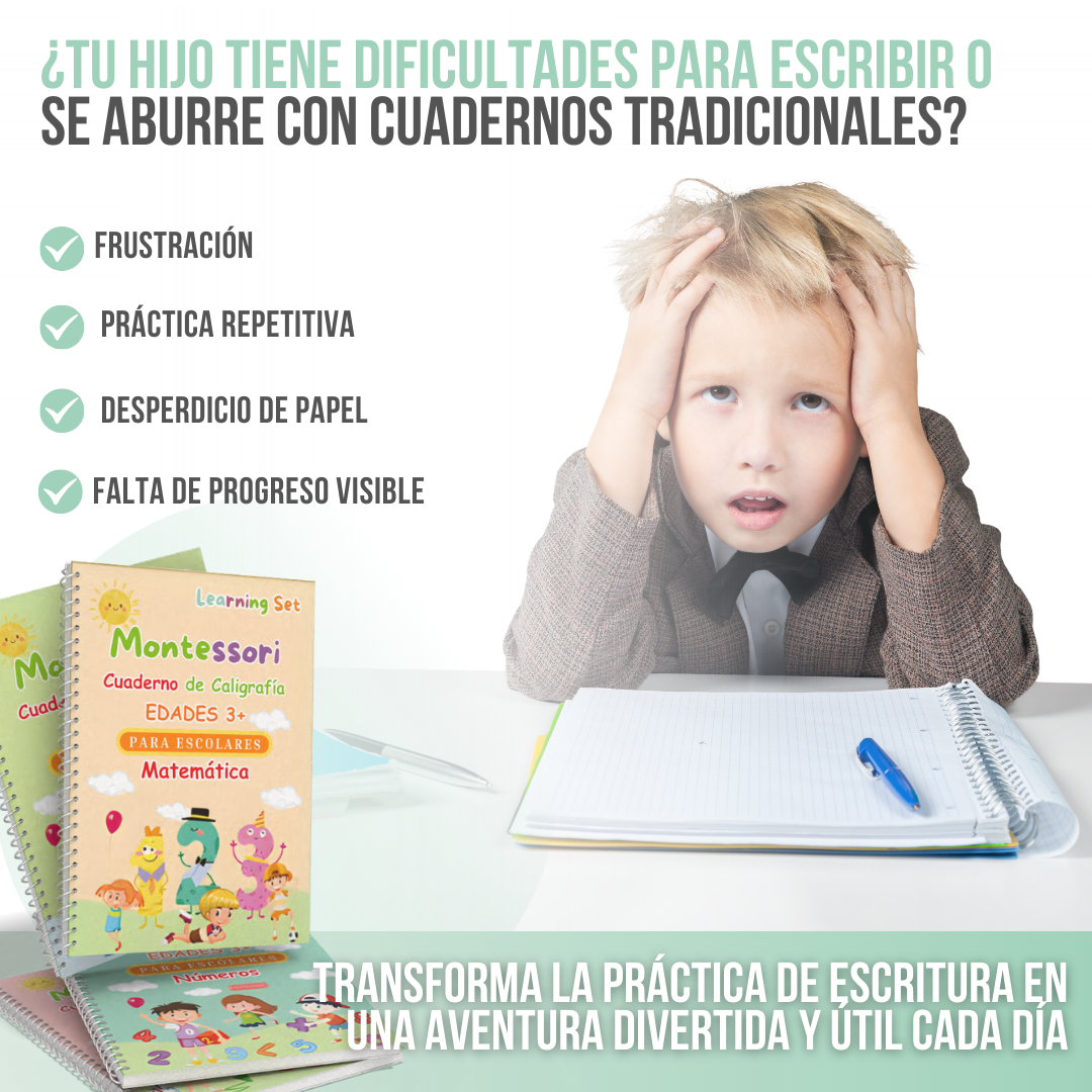 Learning Set™ — Aprender a escribir sin errores, sin presión y con confianza