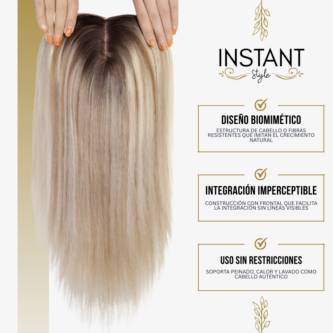 Instant Style™ - volumen, flequillo y confianza en segundos.