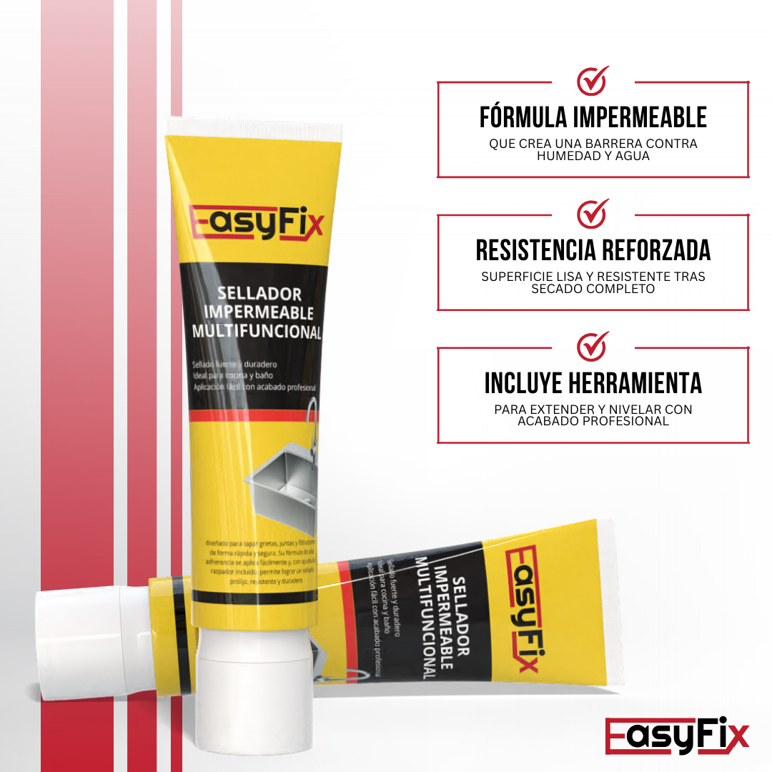 Easy Fix™ - Sella fácil, protege por más tiempo.