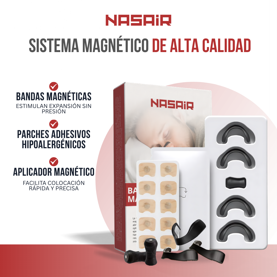 NASAIR™ - Respira mejor, duerme mejor y rinde al máximo