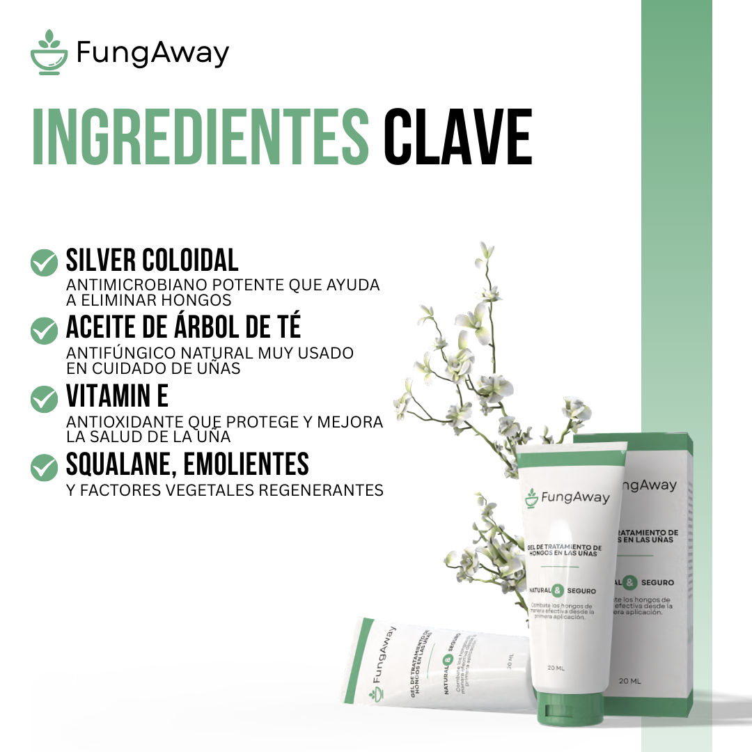 FungAway™ - Uñas fuertes, sanas y libres de hongos desde la raíz
