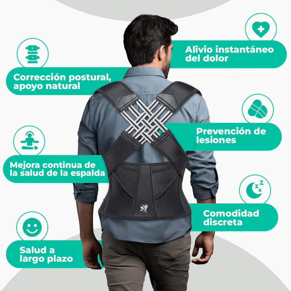 BackHealth™ - Corrector de postura para espalda| – ALEGRES CL