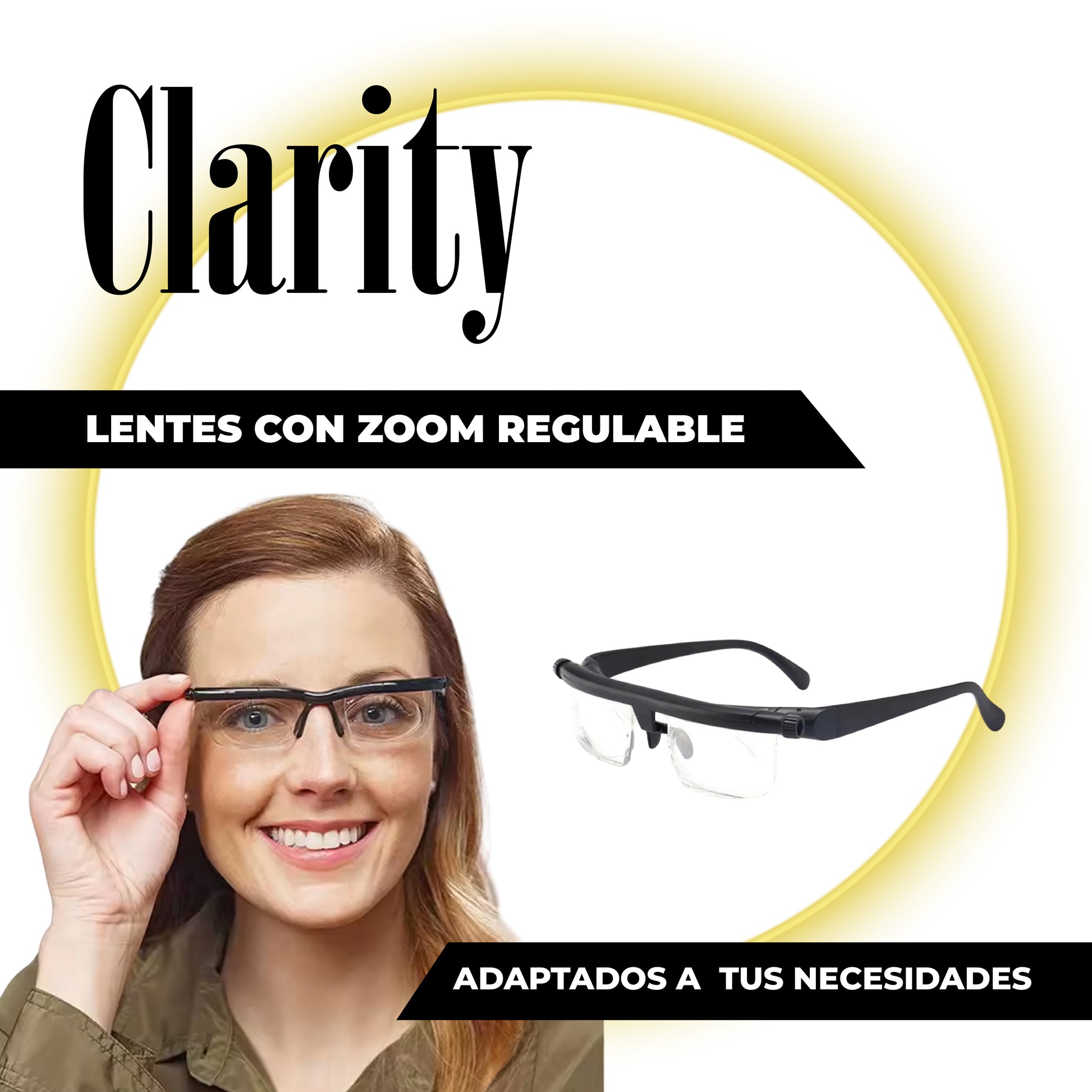 Clarity™ lentes con zoom regulable – ALEGRES CL