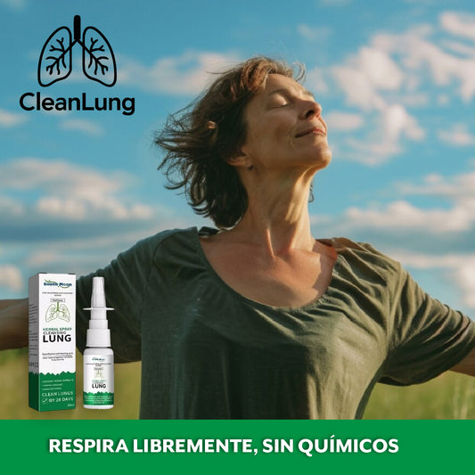 CleanLung™ – Spray nasal herbal regenerador de pulmones