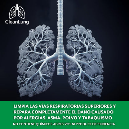 CleanLung™ – Spray nasal herbal regenerador de pulmones