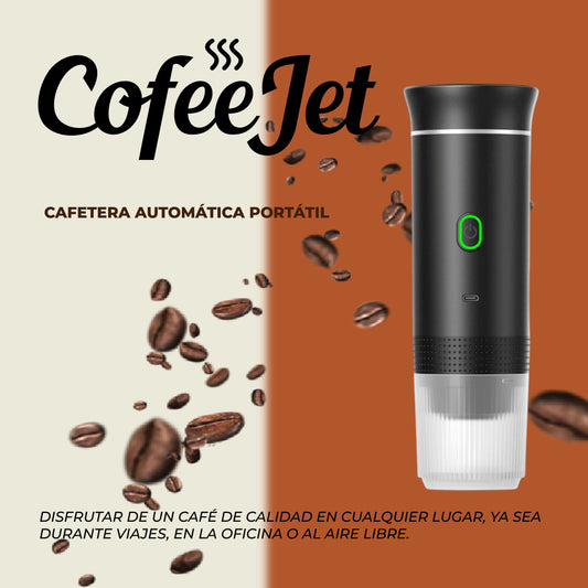 CofeeJet™ - Cafetera automática portátil