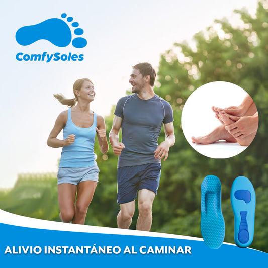 ComfySoles™ – Plantillas con alivio ortopédico total