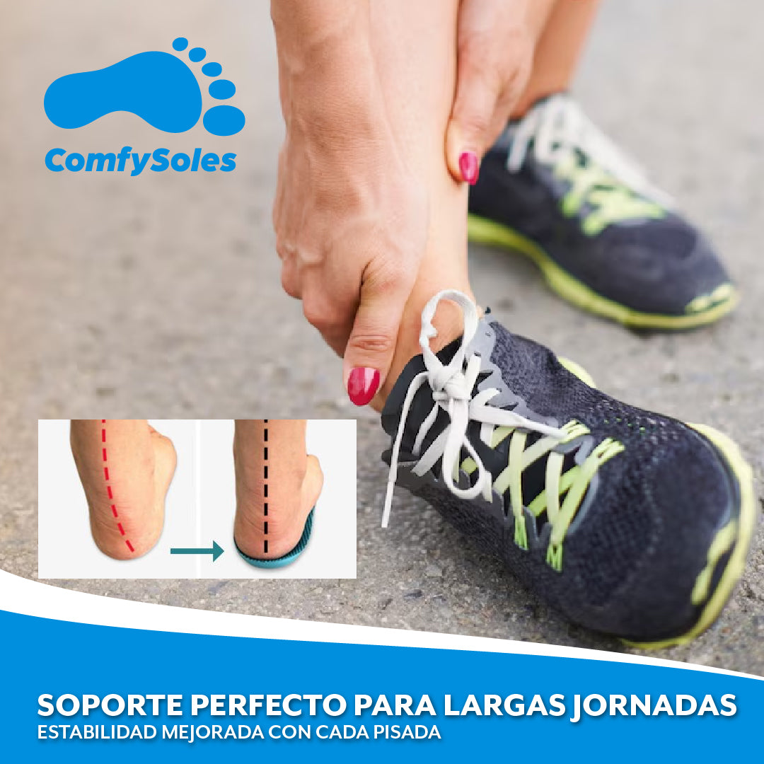 ComfySoles™ – Plantillas con alivio ortopédico total