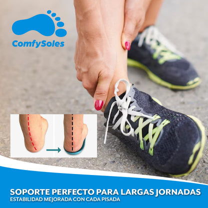 ComfySoles™ – Plantillas con alivio ortopédico total
