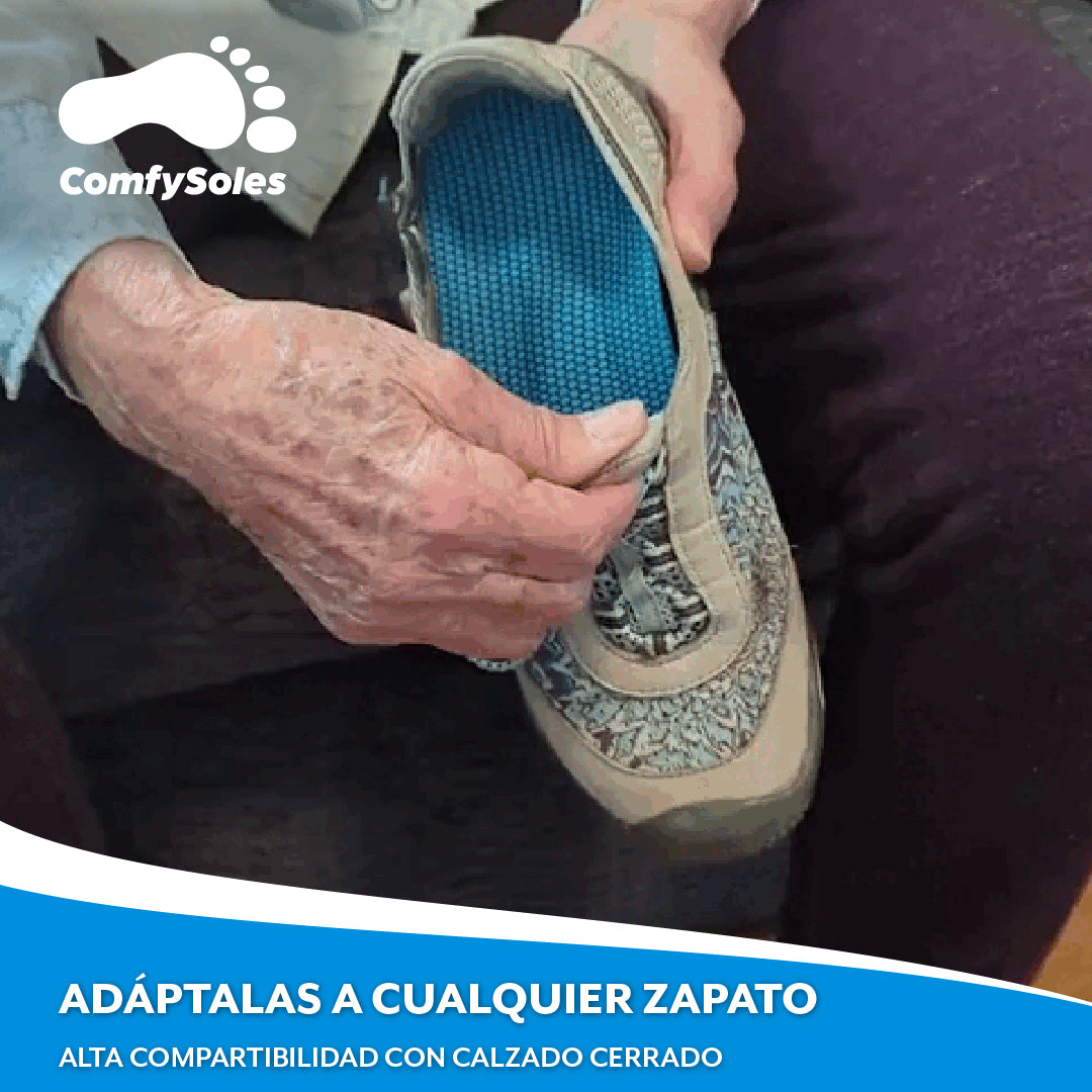 ComfySoles™ – Plantillas con alivio ortopédico total