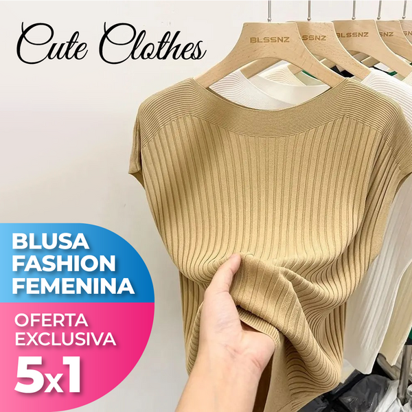 Cuteclothes™ -  Blusa fashion femenina | Compra 1 y Lleva 5