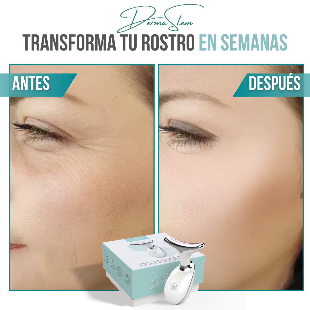 DERMASTEM™ - Redefine tu rostro, reafirma tu piel y luce un lifting profesional desde casa
