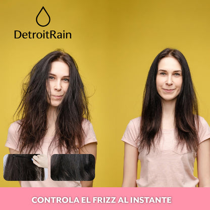 DetroitRain™ – Control del frizz al instante con aplicación rápida