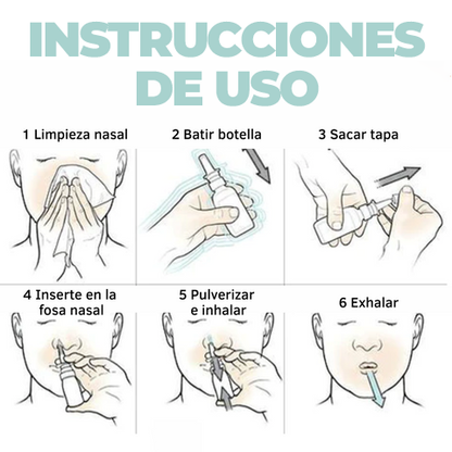 OnNature™ - Rociador para desintoxicar el sistema respiratorio