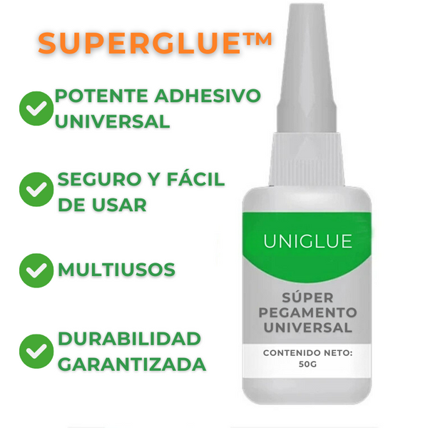 SUPERGLUE™ - POTENTE PEGAMENTO UNIVERSAL