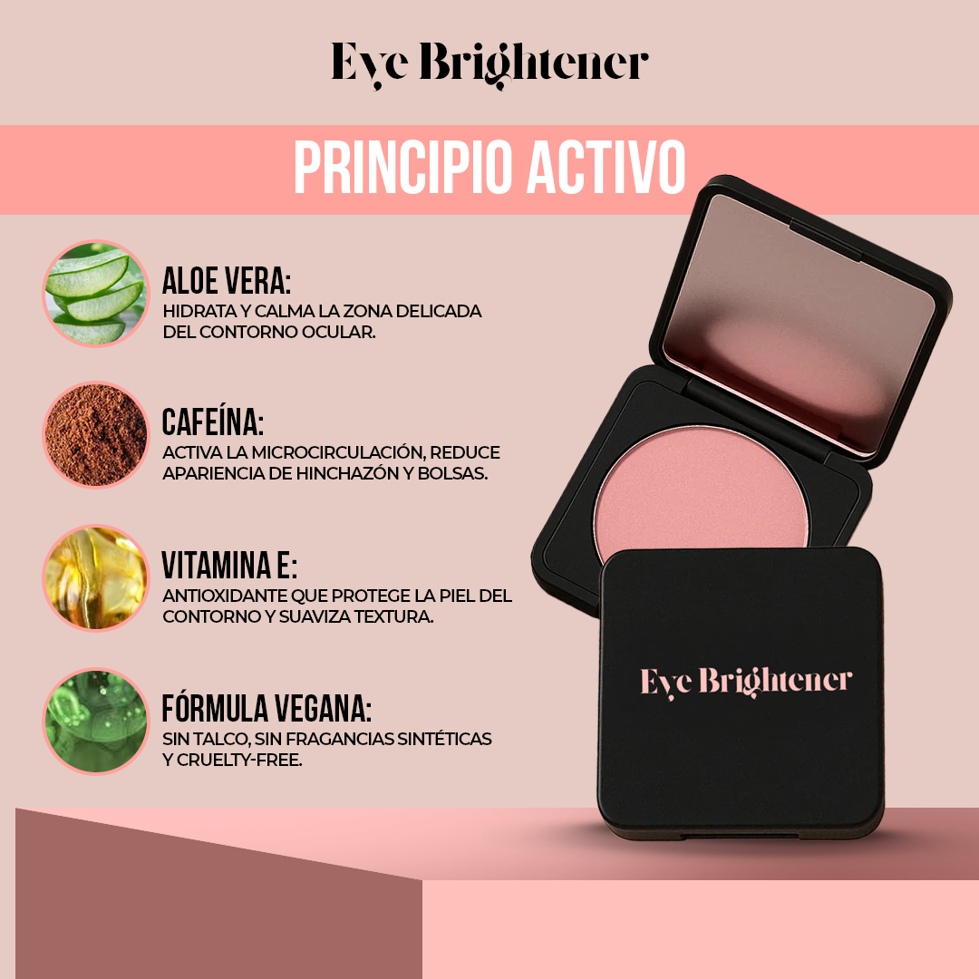 Eye Brightener™ - Mirada fresca, luminosa y natural al instante.