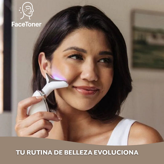 FaceToner™ - Tonificador facial portátil para piel firme