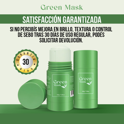 Green Mask™ — Piel limpia, calmada y luminosa en instantes