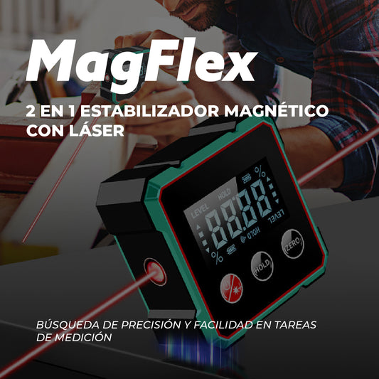 MagFlex™ - 2 en 1 estabilizador magnético con laser