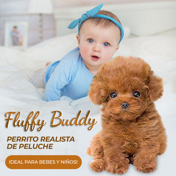 FluffyBuddy™ - Cachorrito de peluche