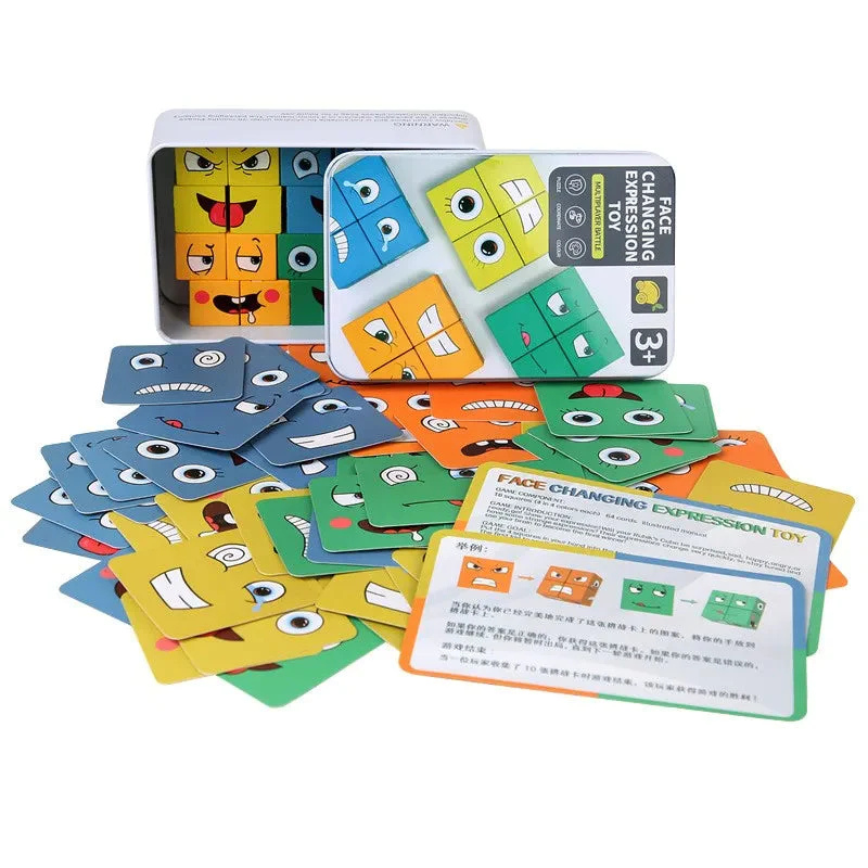 GAMEKIDS™ -  JUEGO EDUCATIVO ROMPECABEZAS DE BLOQUES
