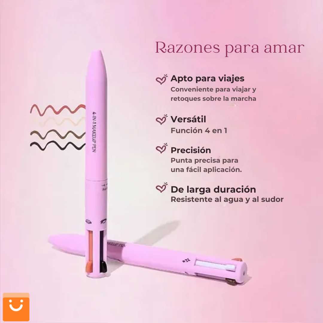 GLAMPEN™ - LÁPIZ DE MAQUILLAJE 4 EN 1