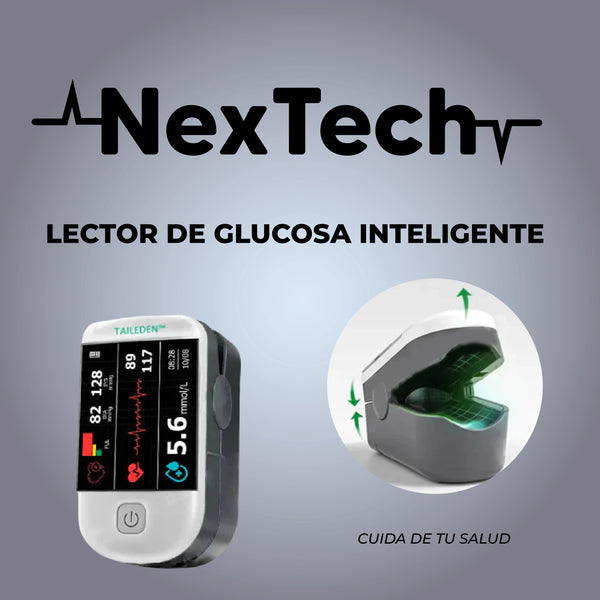 NexTech™- Lector de glucosa inteligente