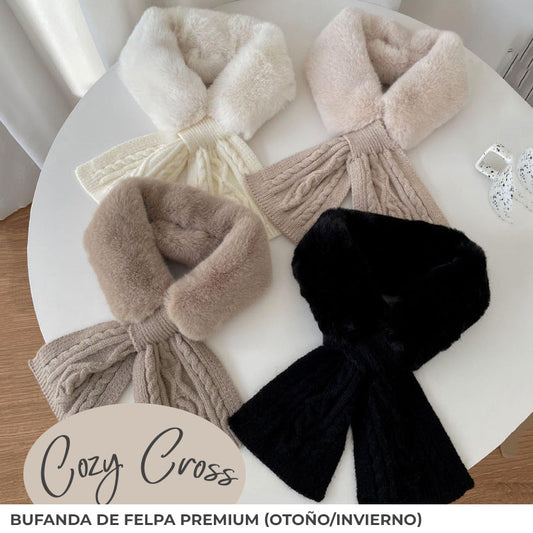 CozyCross™ - Bufanda de felpa premium