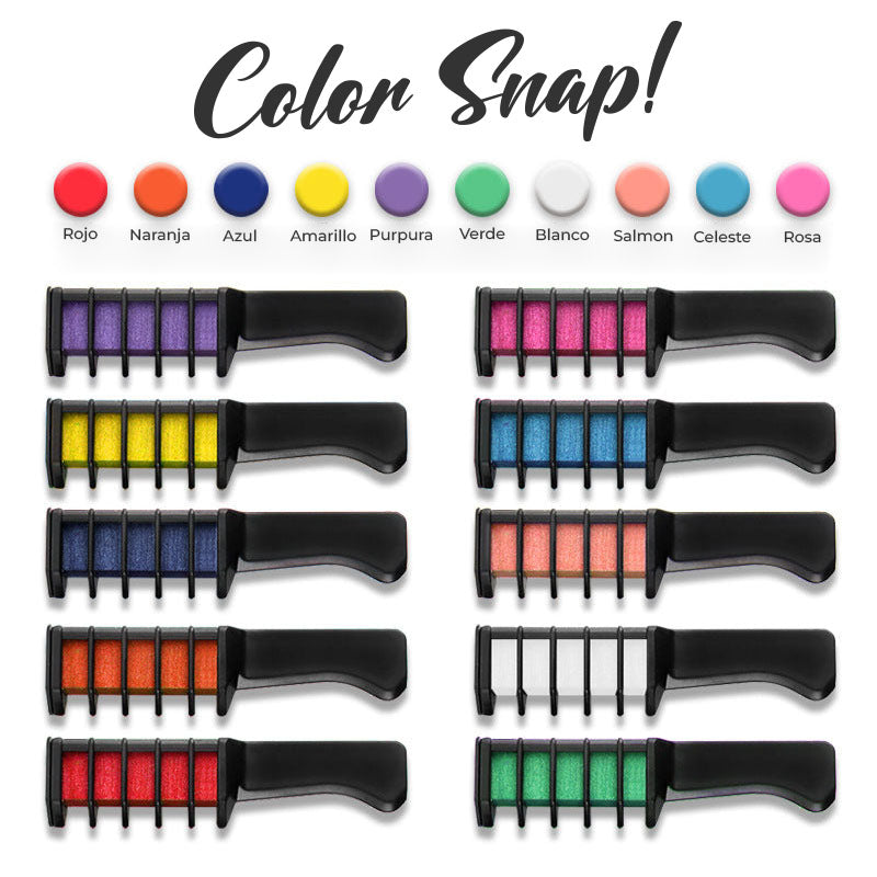 ColorSnap™ - Pigmentos de color naturales para teñido temporal