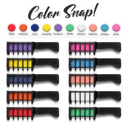 ColorSnap™ - Pigmentos de color naturales para teñido temporal