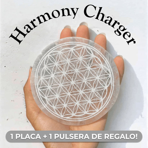 HarmonyCharger - Placa de carga de selenita pulida