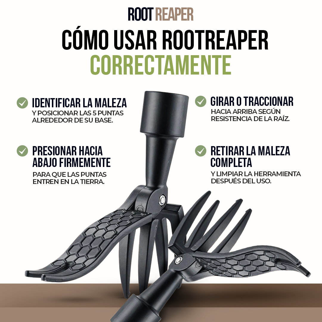 RootReaper™ - Arranca de raíz el problema.