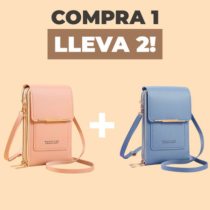 TouchStyle™ - Cartera de cuero todo en uno
