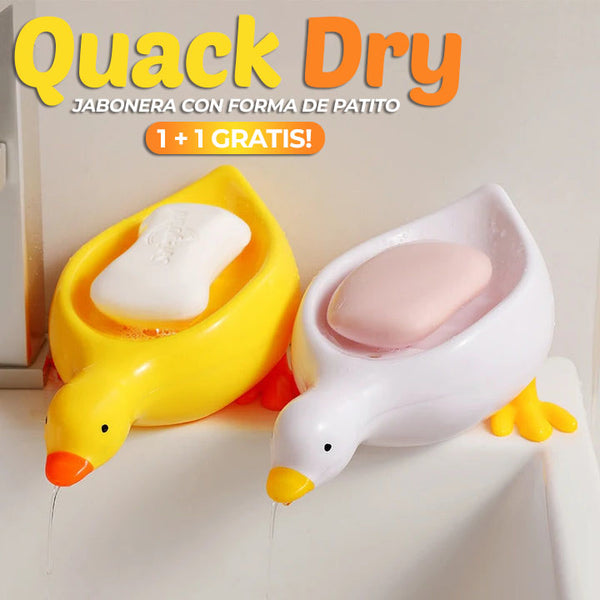 QuackDry™ - Jabonera con forma de patito