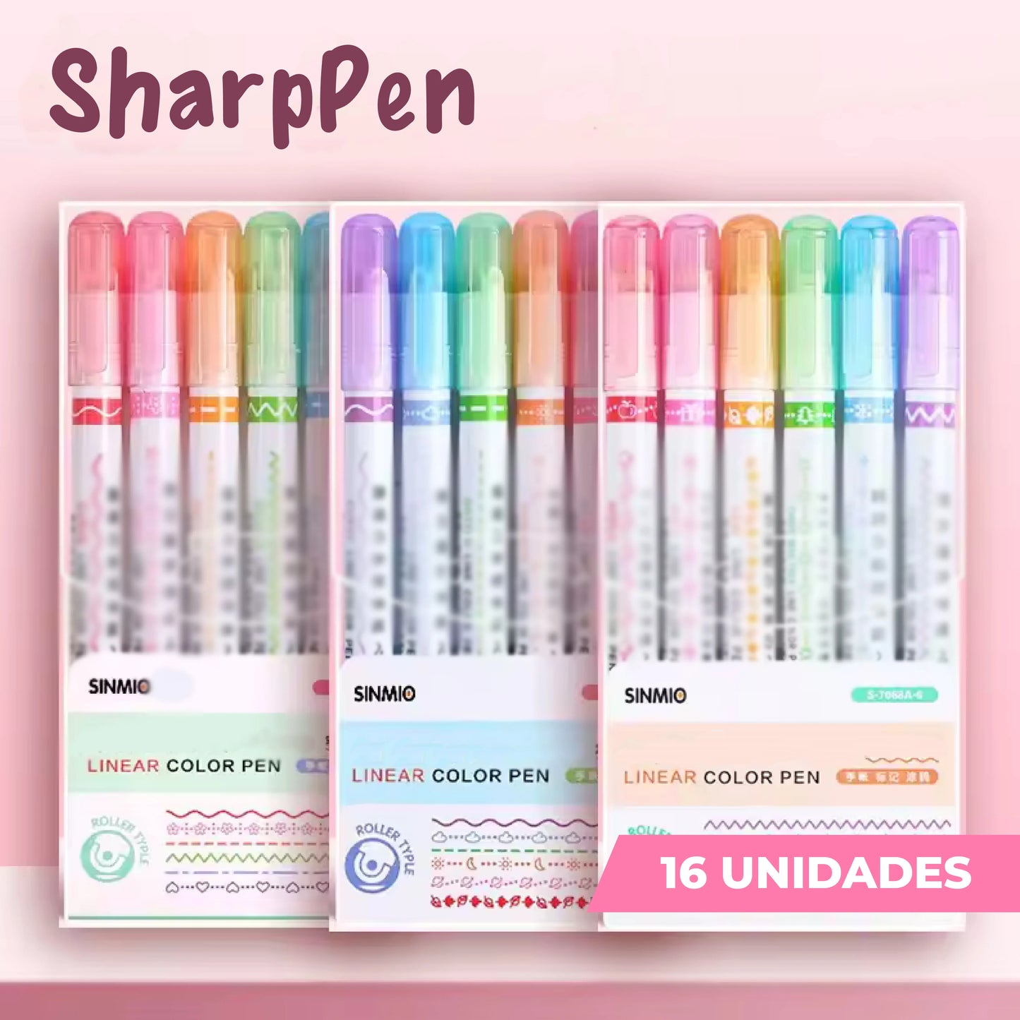 SharpPen™ - Lapices Con borde de diseño