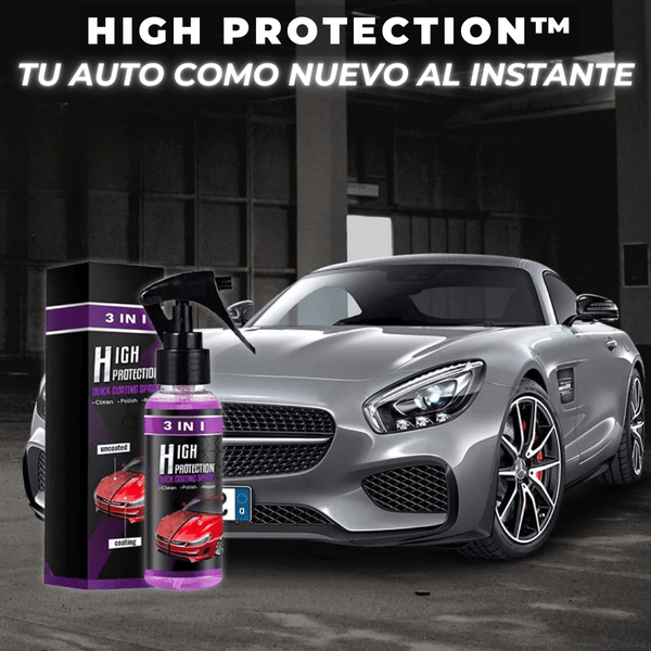 HighProtection™ - Abrillantador y protector de pintura para auto