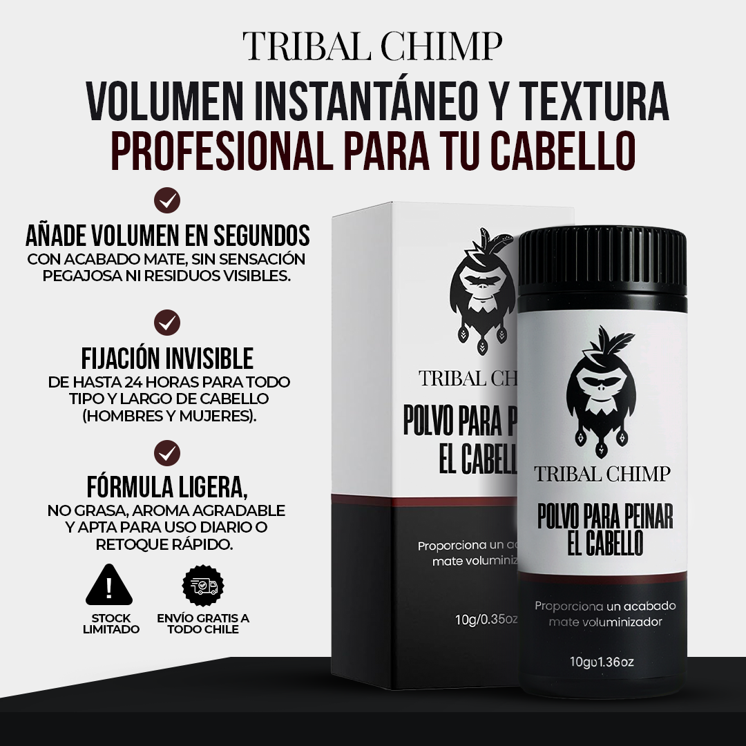 Tribal Chimp™ - Tu estilo en segundos, tu confianza todo el día.