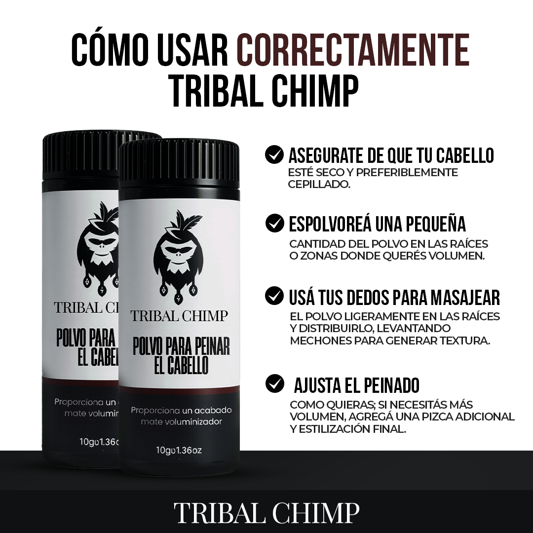 Tribal Chimp™ - Tu estilo en segundos, tu confianza todo el día.