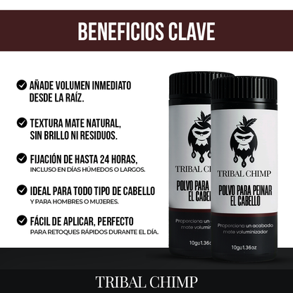 Tribal Chimp™ - Tu estilo en segundos, tu confianza todo el día.