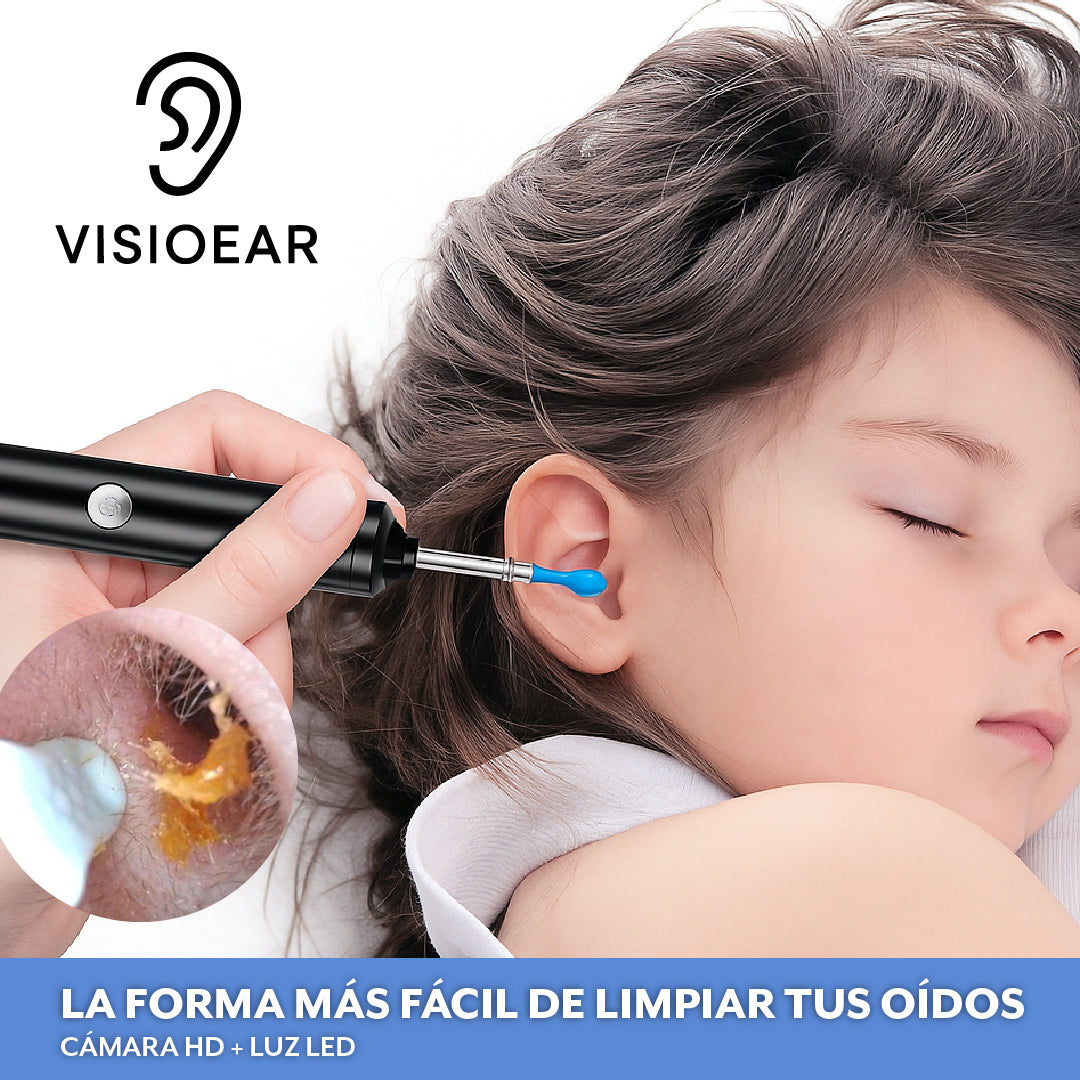 VisioEar™ – Limpieza guiada por cámara HD