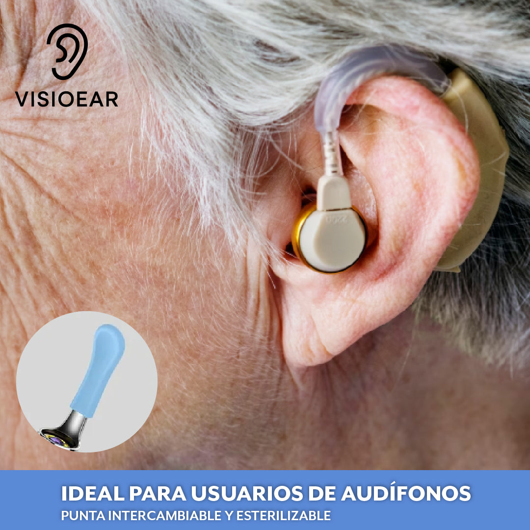 VisioEar™ – Limpieza guiada por cámara HD