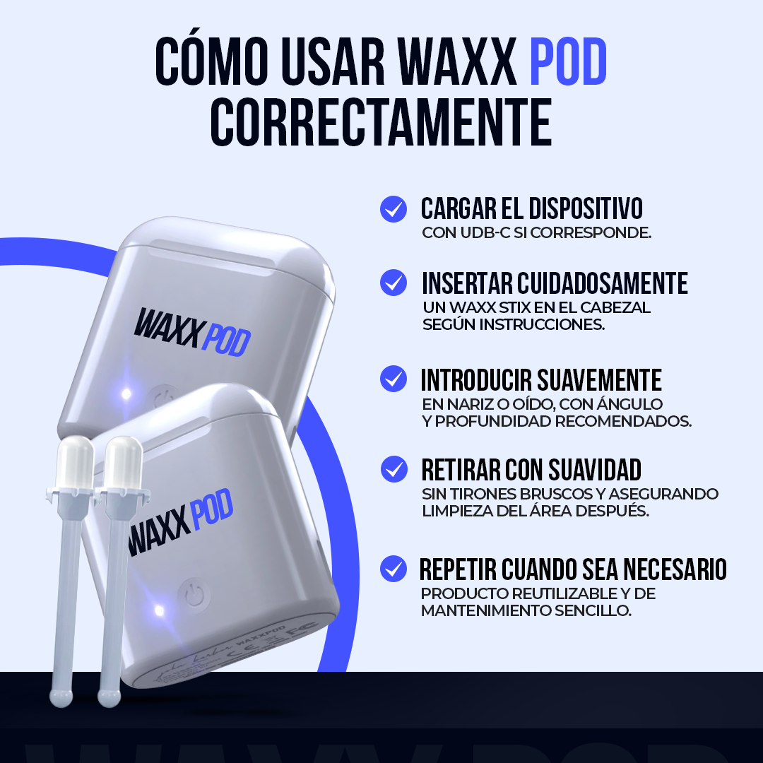 Waxx Pod - Depilación segura, rápida y sin dolor. Waxx Pod™ lo hace fácil.