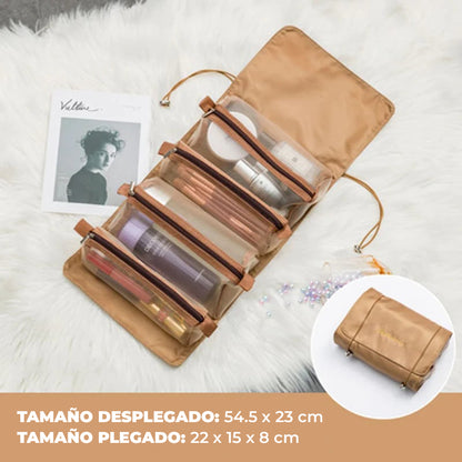 DeluxGlam™ - Bolso de maquillaje 4 en 1